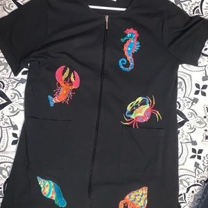 CZ towel cover up beach dress